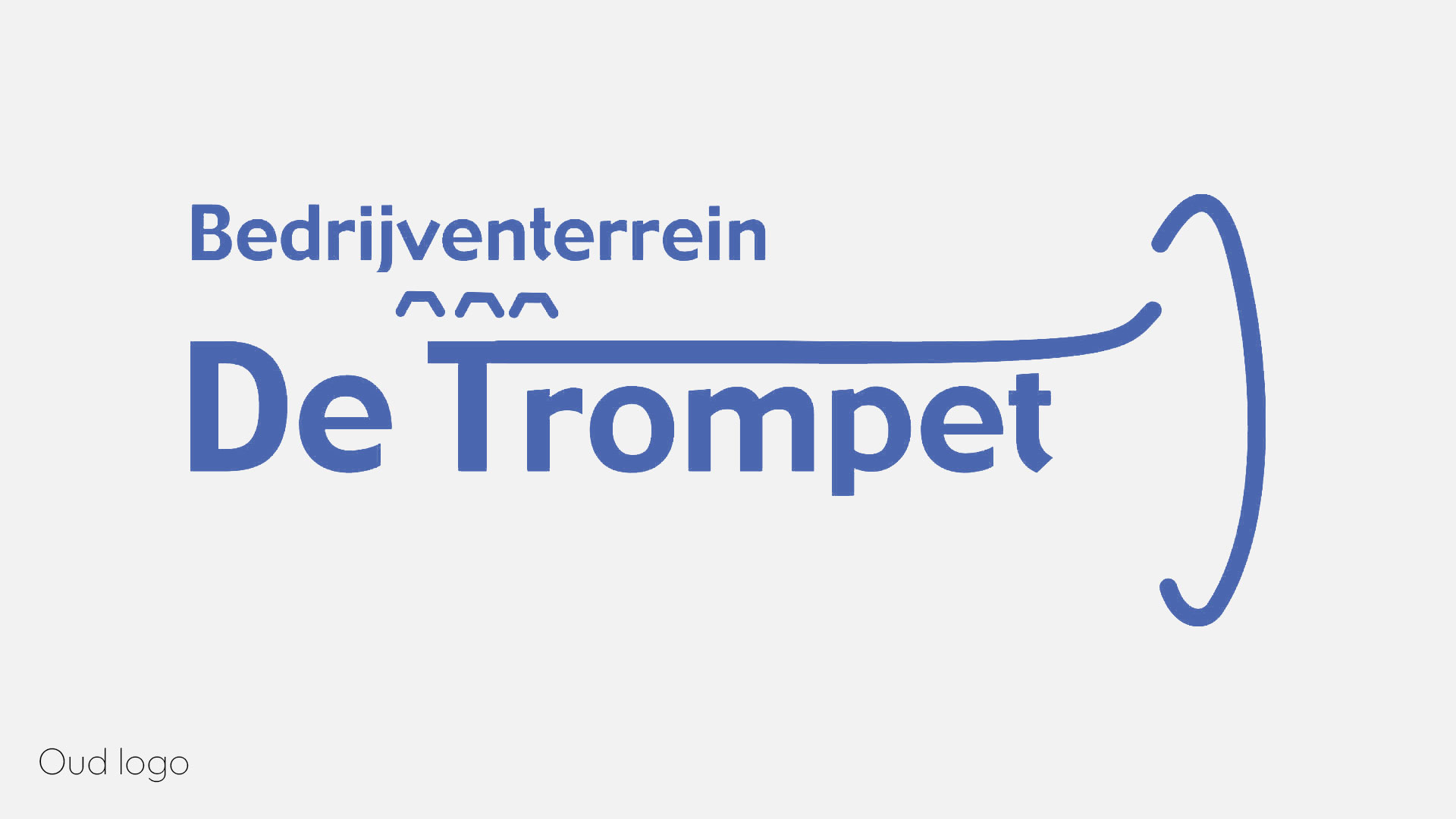 Bedrijventerrein de trompet oud logo